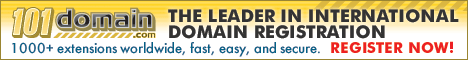 101domain.com Specializing in International Domains, ccTLDs and IDNs